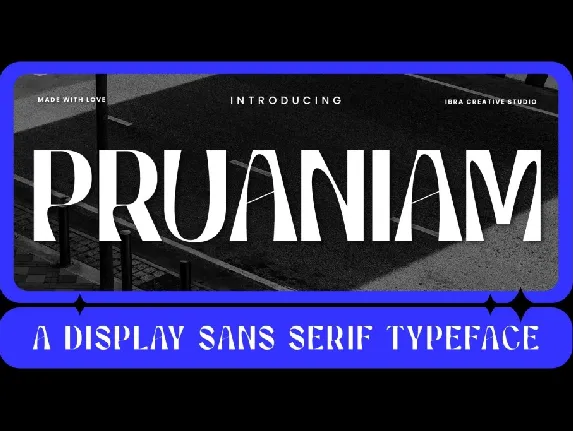 Pruaniam Personal Use font