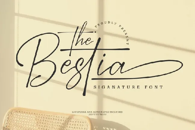 Bestia font