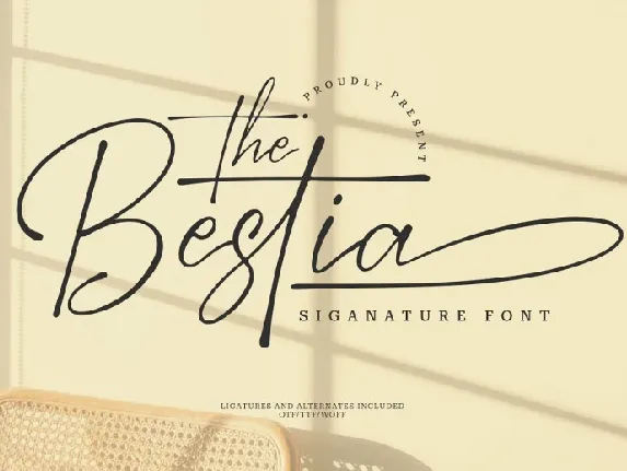 Bestia font