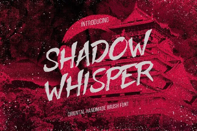 Shadow Whisper Demo font