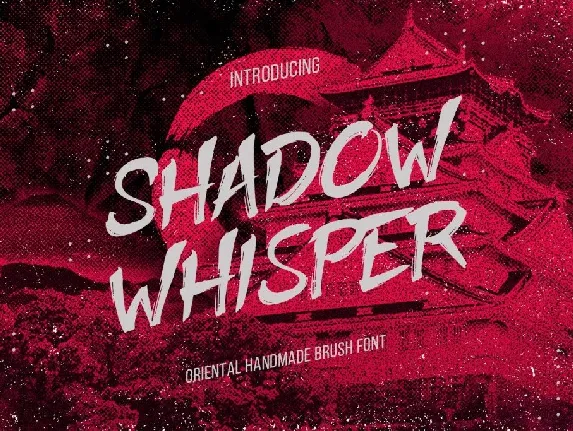 Shadow Whisper Demo font