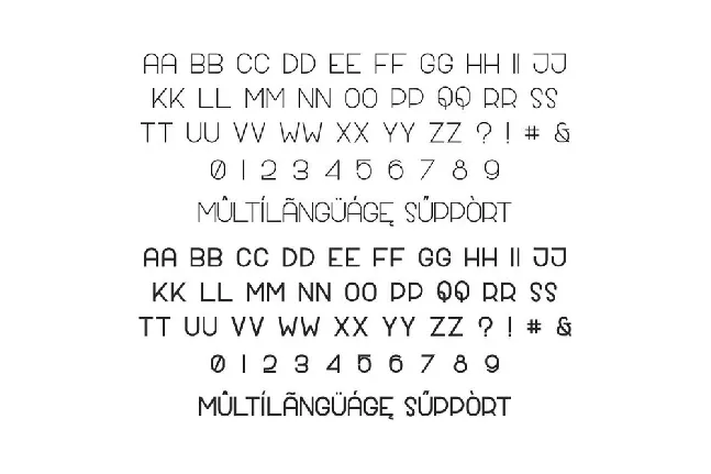 Paradisk font