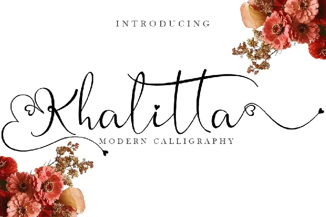 Khalitta font