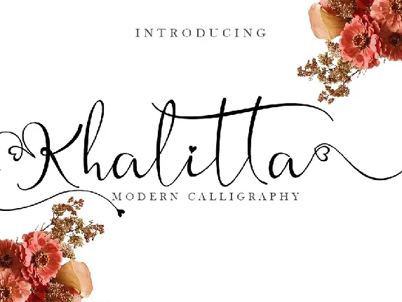 Khalitta font