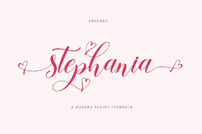 Stephania font