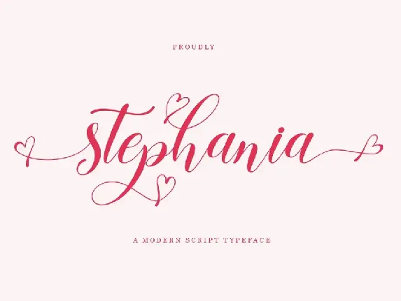 Stephania font