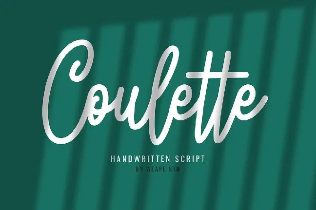 Coulette font