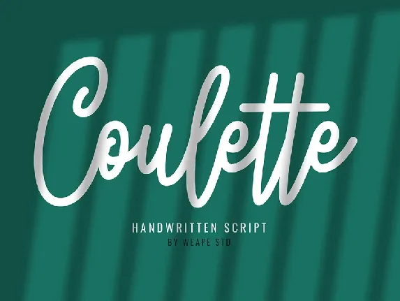 Coulette font