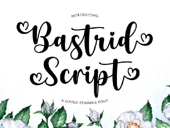 Bastrid Script font