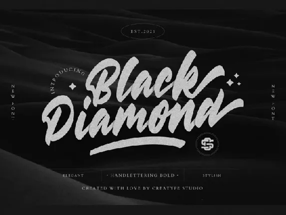 Black Diamond font