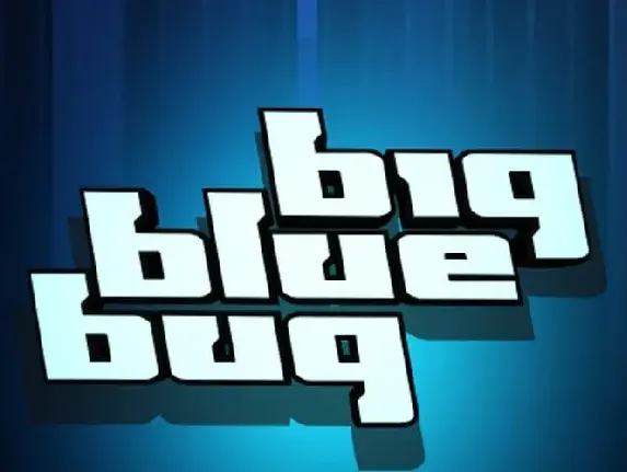 Big Blue Bug Display font