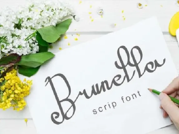 Brunella font