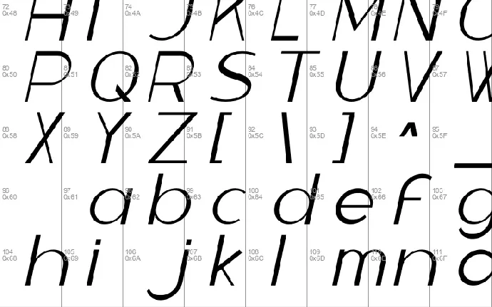 Ambada font