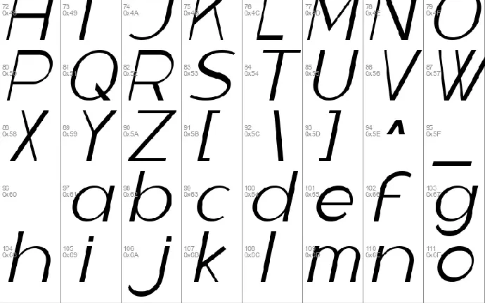 Ambada font