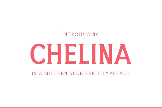 Chelina font