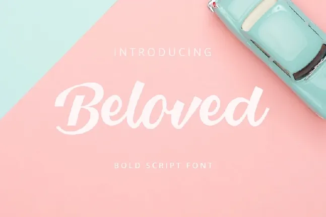 Beloved Script font