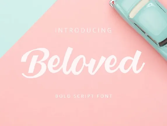 Beloved Script font