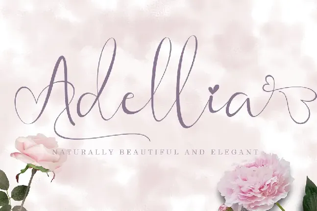 Adellia font