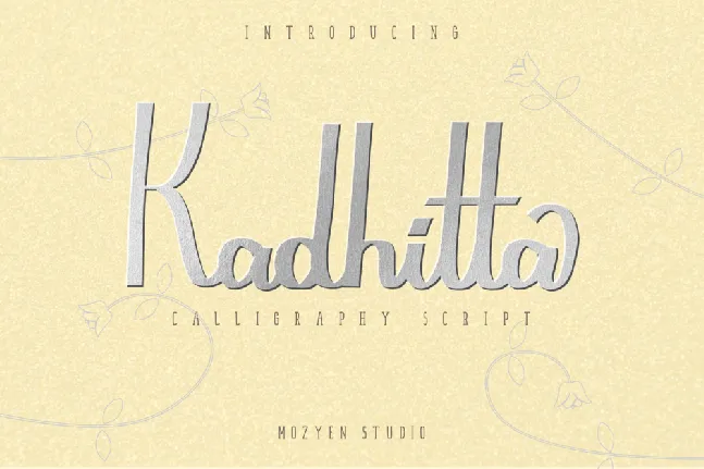 Kadhitta font