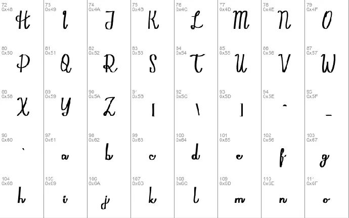 Kadhitta font