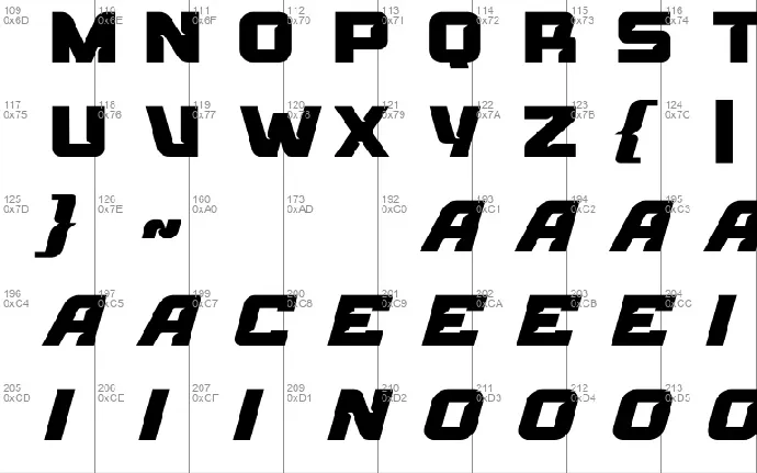 Torque-Master font