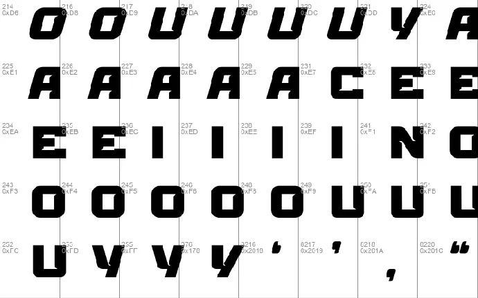 Torque-Master font