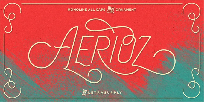 Aerioz Typeface font