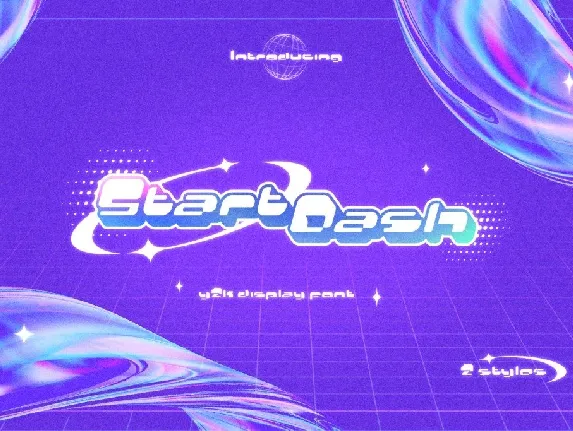 Start Dash font