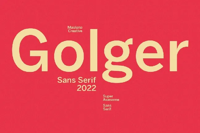 Golger font