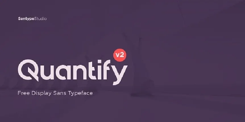 Quantify v2 font