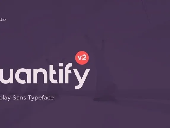 Quantify v2 font