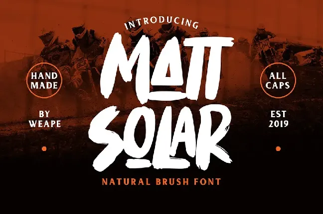 Mattsolar font