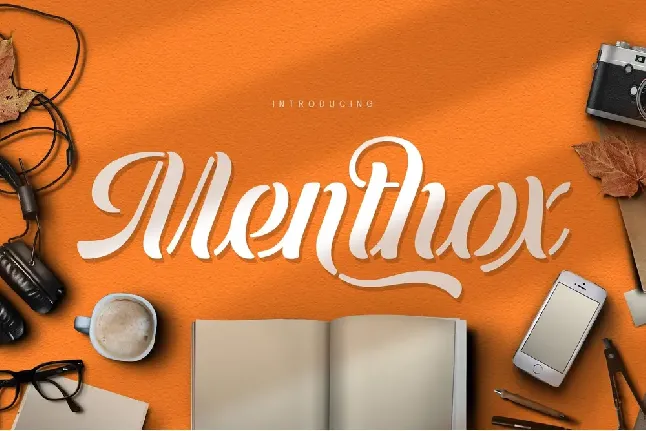 Menthox font