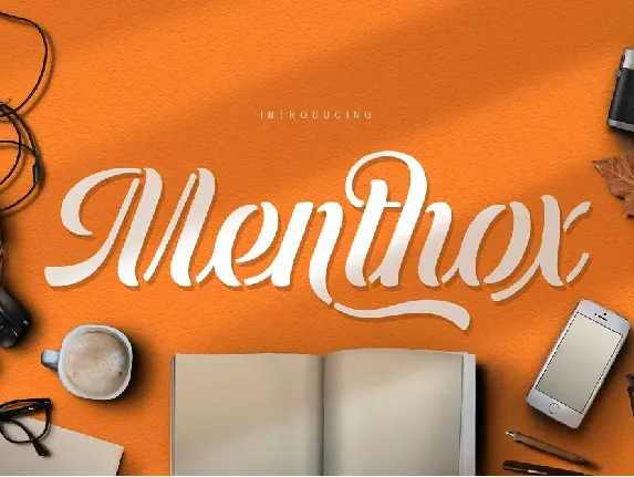 Menthox font