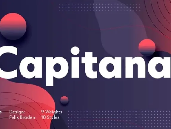 Capitana Family font