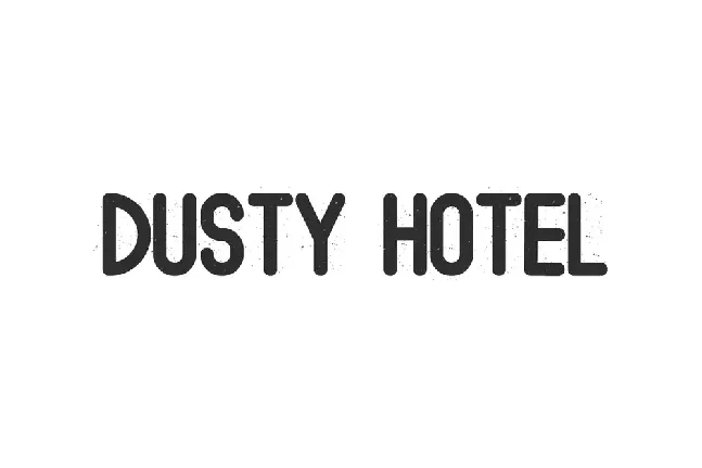 Dusty Hotel font