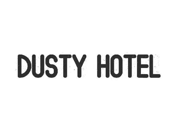 Dusty Hotel font