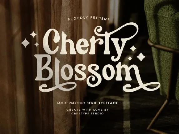 Cherly Blossom font