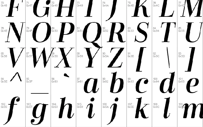 Cabrito Didone font