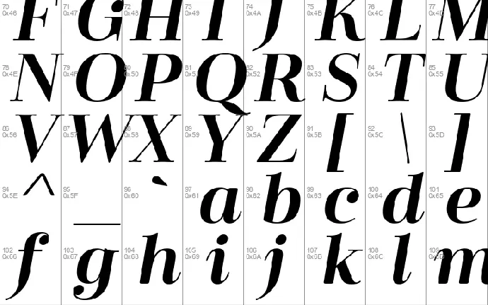 Cabrito Didone font