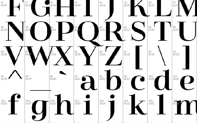 Cabrito Didone font