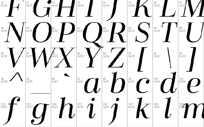 Cabrito Didone font