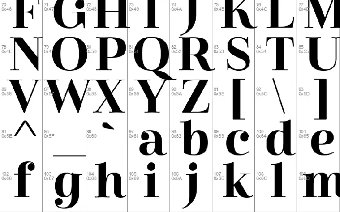 Cabrito Didone font