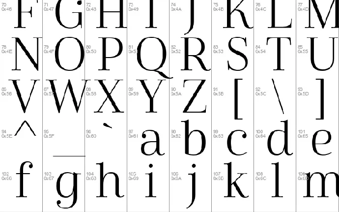 Cabrito Didone font