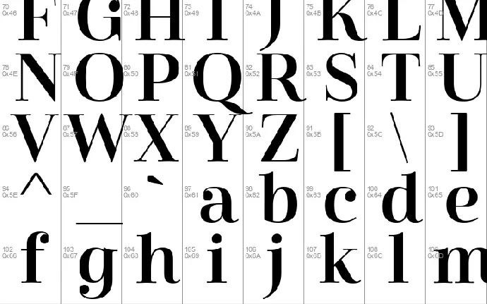 Cabrito Didone font