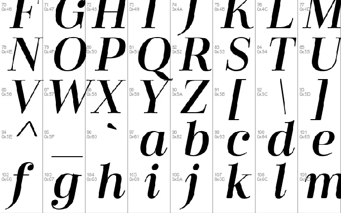 Cabrito Didone font