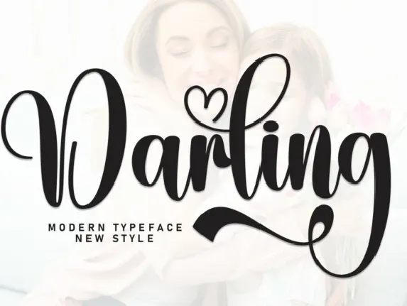 Darling Script Typeface font