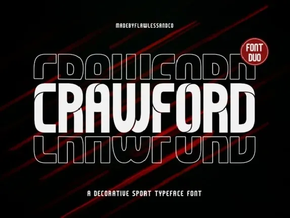 Crawford font