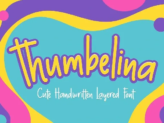 Thumbelina font