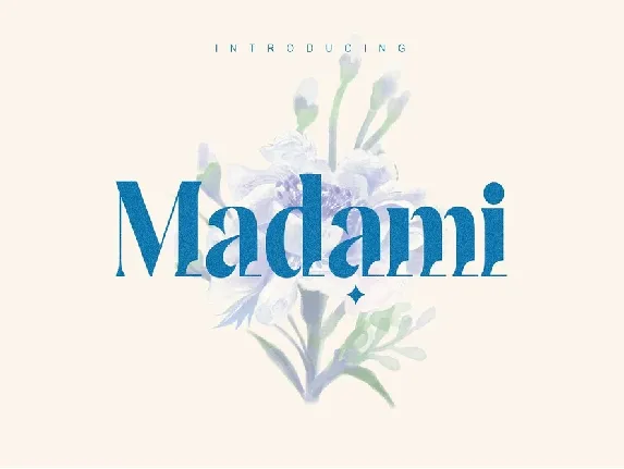 Madami font